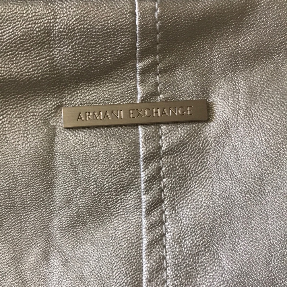 Metallic leather jacket - Picture 5 of 5